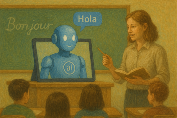 Viewpoint: How AI assistants can benefit language classes